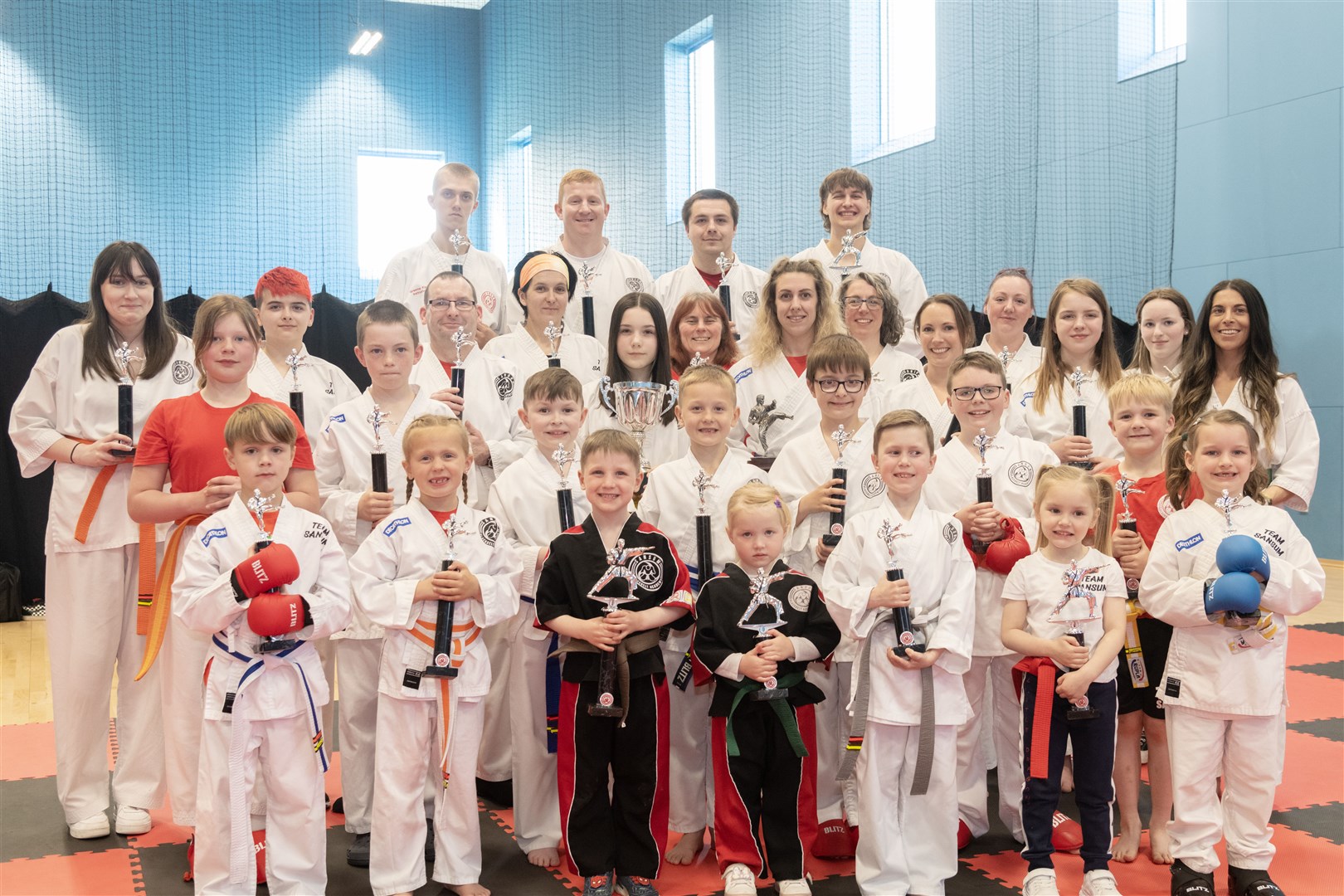 Scores of winners from Sansum's Spring Championship at Moray Sports Centre in Elgin...Picture: Beth Taylor.