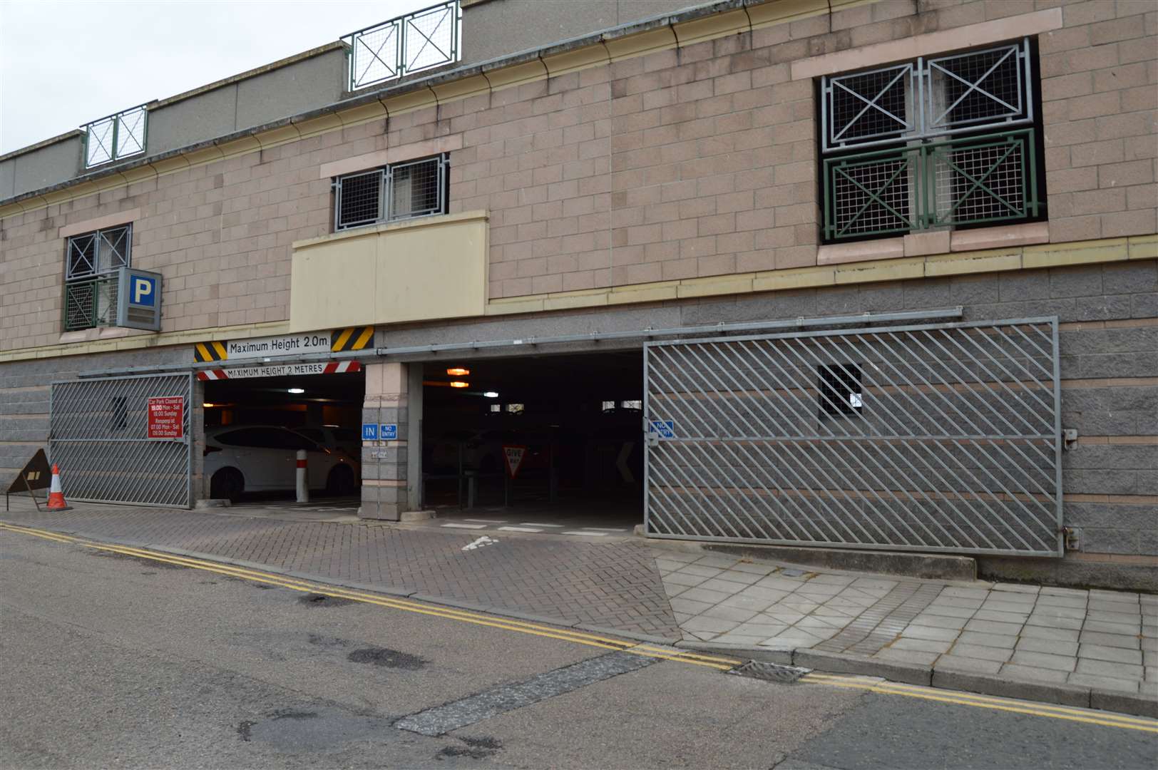 The upper levels of St Giles Centre Car Park will remain closed until further notice.
