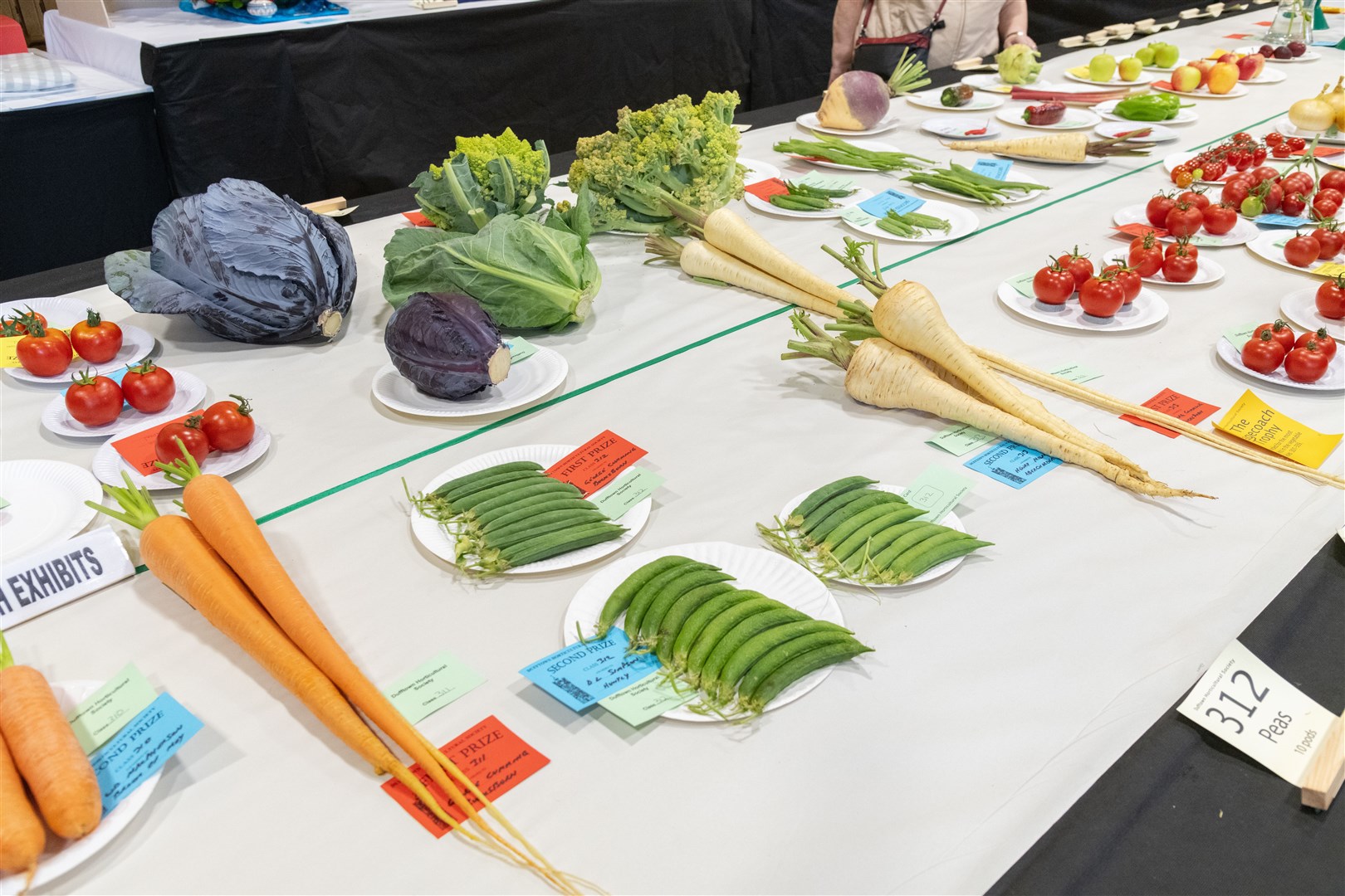 There were plenty of produce entries. Picture: Beth Taylor