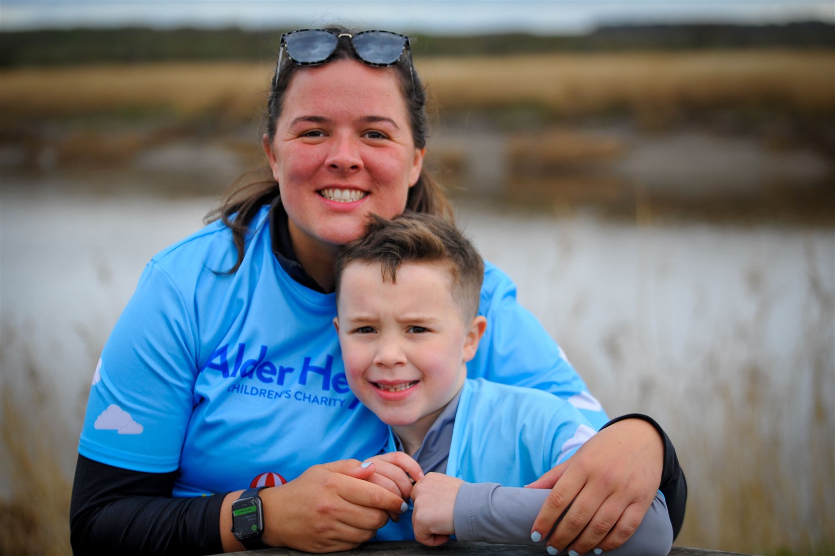 Naiomi Goodman said she is ‘so proud’ of her son for completing the challenge (JustGiving)