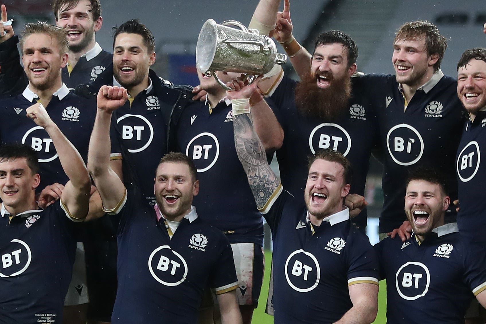 Scotland rugby team have ‘quieter celebration’ after Calcutta Cup victory