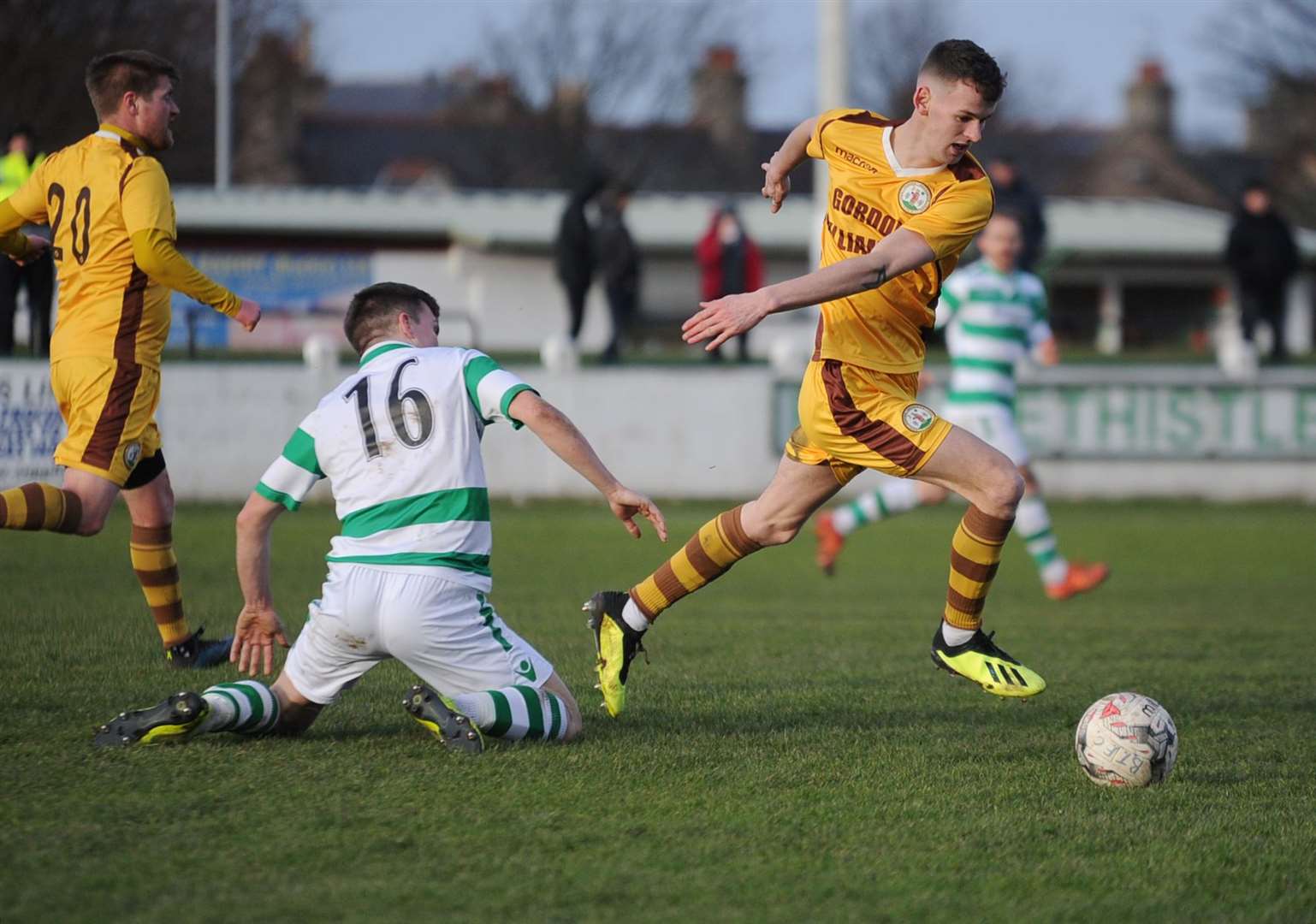 Ryan Farquhar will play against former club Elgin City on Tuesday night. Photo: Eric Cormack.