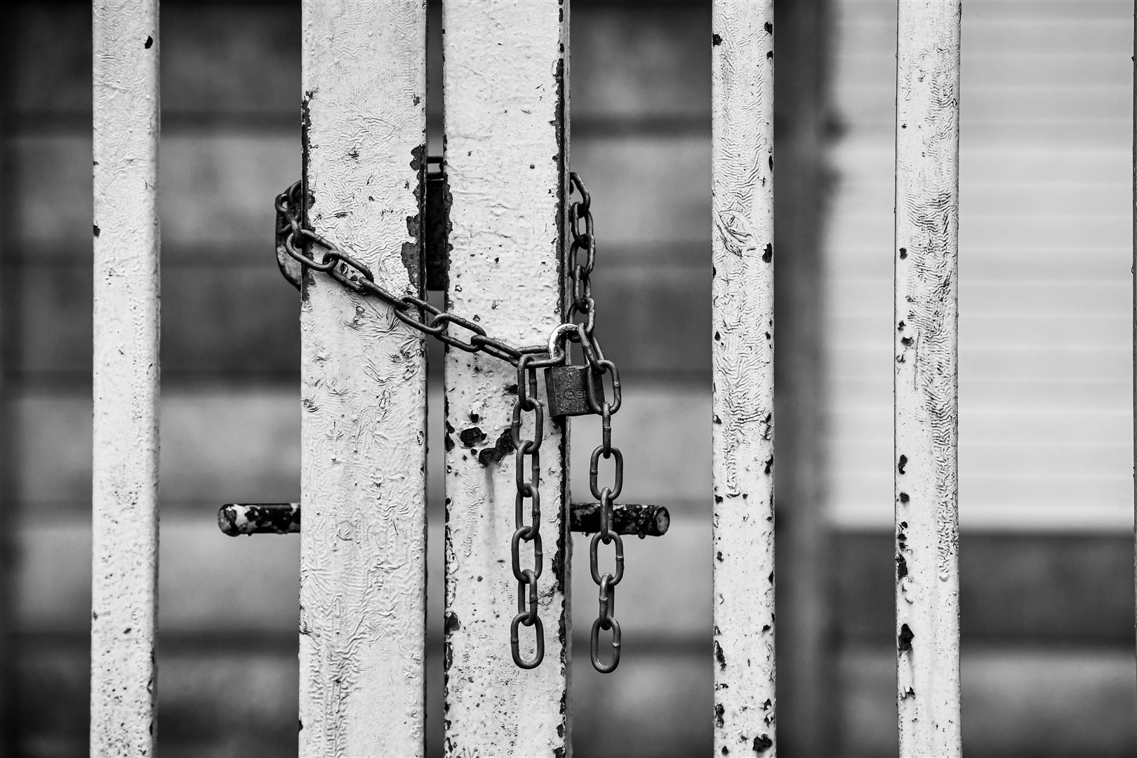 Locked gates at Gigg Lane, Bury (Dave Howarth/PA)