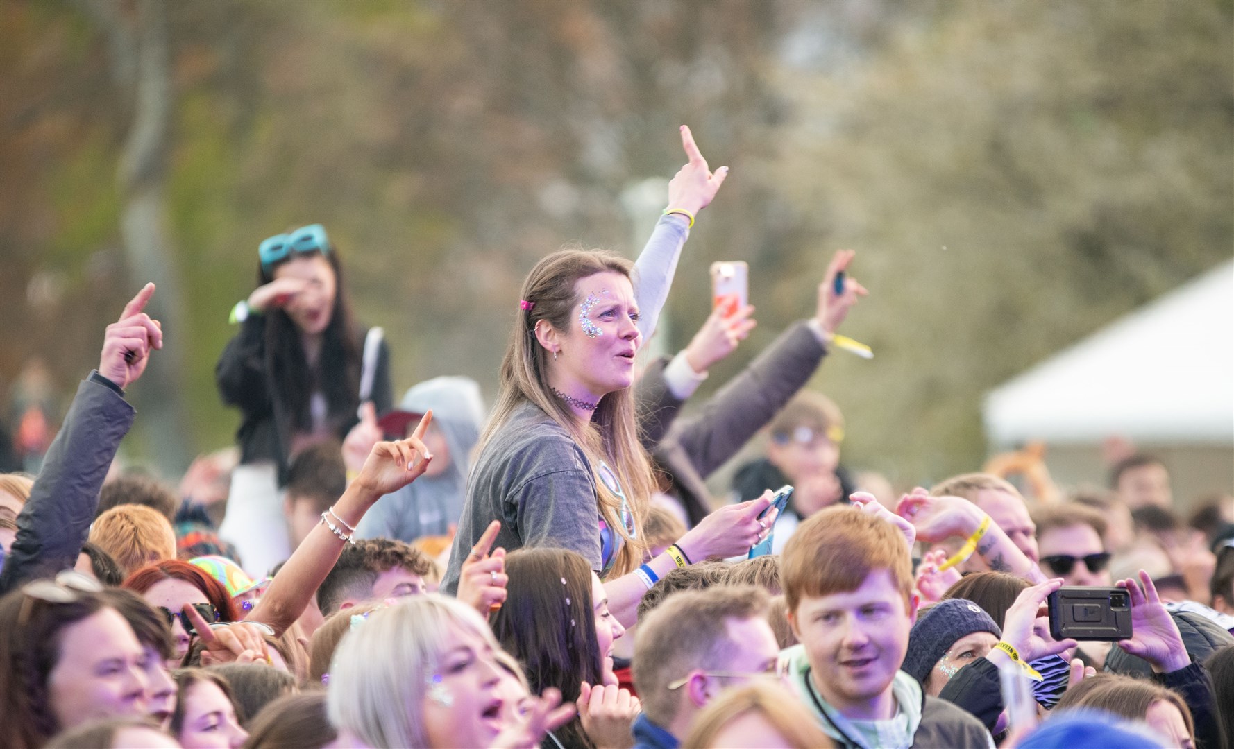 Crowds enjoying MacMoray Festival in 2023. Picture: Daniel Forsyth