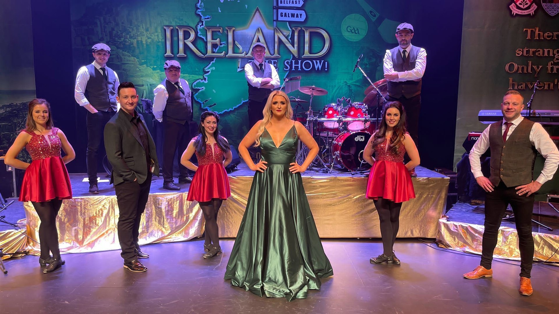 The cast of the Ireland Show.