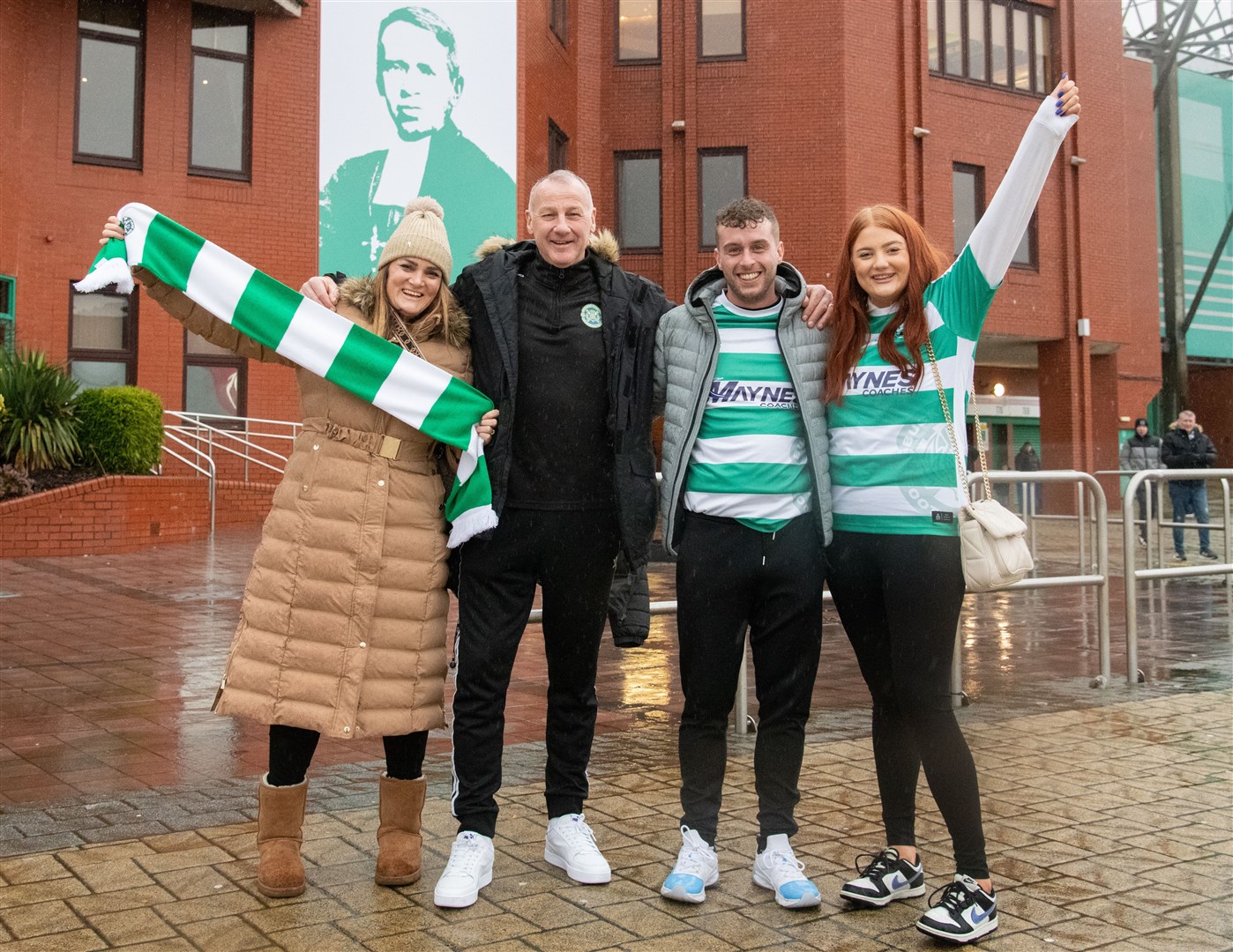 Jack Murray's family pre match...Picture: Daniel Forsyth..
