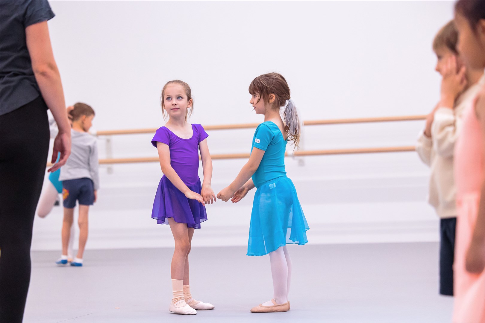 74% of adults surveyed agreed that they would want to check the credentials of a dance teacher before signing their child up to a dance school (Siobhan Hennessey/RAD/PA)