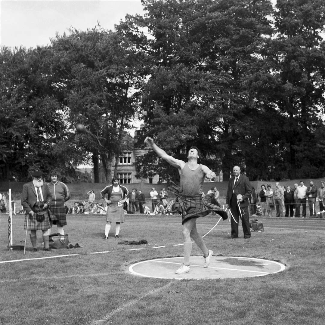 The 1979 Elgin Highland Games. Picture: The Northern Scot archive.