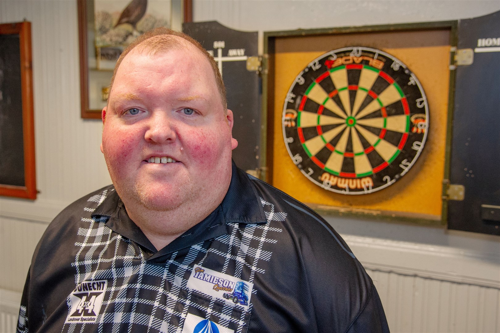 Huntly darts player John Henderson is a World Cup winner.. Picture: Daniel Forsyth..