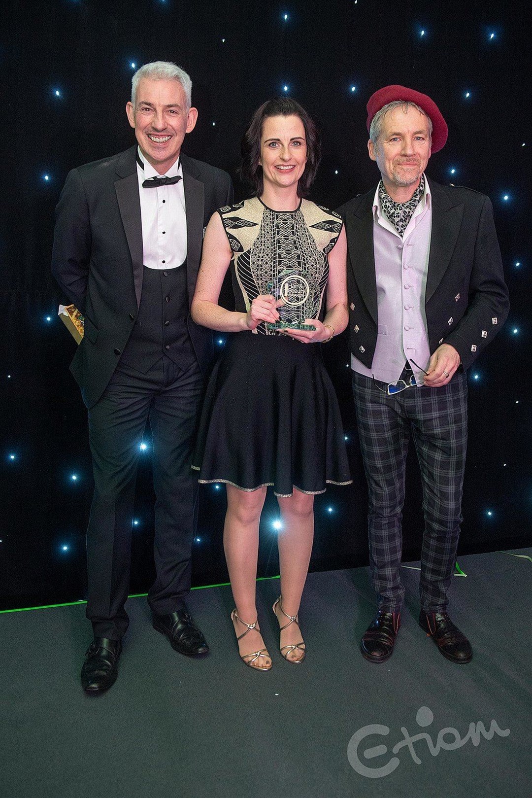 Kerry McKay, of Fochabers, receives the North East Health and Beauty Award for Best Complementary Therapist. Picture by Abermedia / Michal Wachucik.