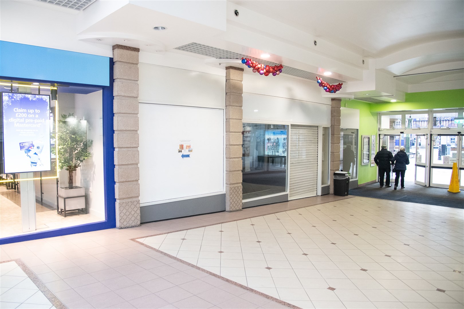 Gordon and MacPhail are set to move into Unit 1 in Elgin's St Giles' Centre. the retail space to the right of the High Street entrance formally used by JJB Sports. ..Picture: Daniel Forsyth..