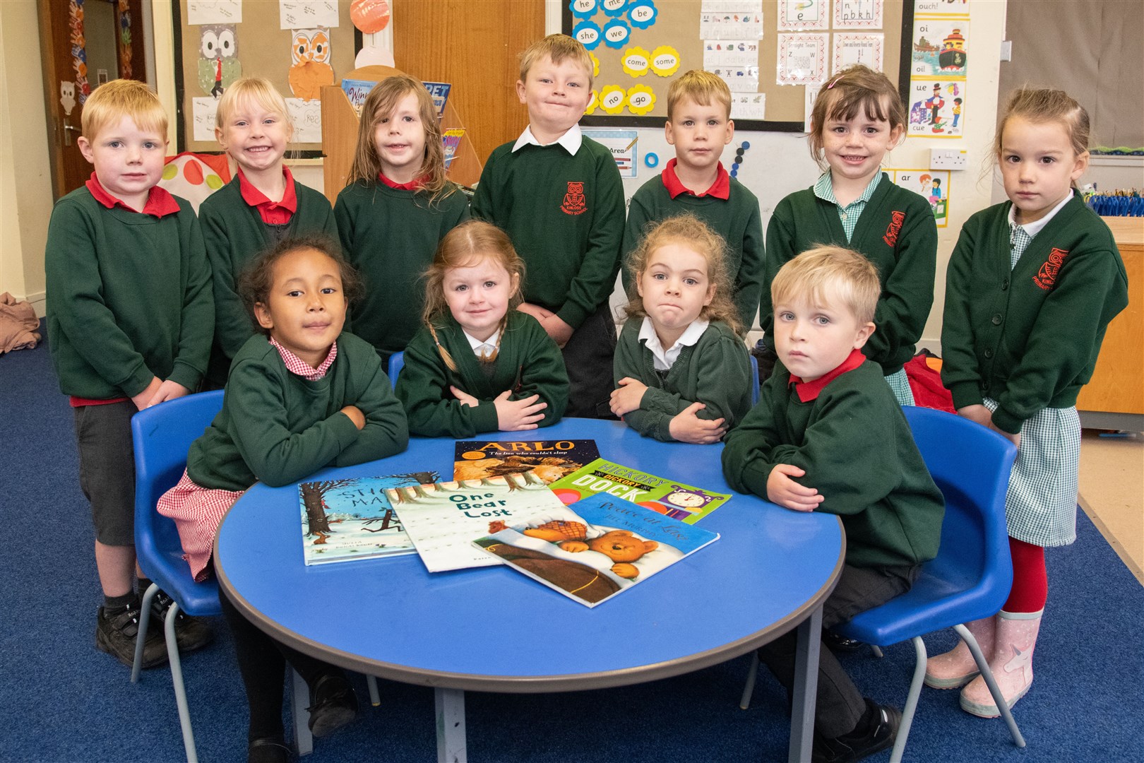 Kinloss Primary School Primary One photo 2022..Northern Scot PR1 Supplement...Picture: Daniel Forsyth.