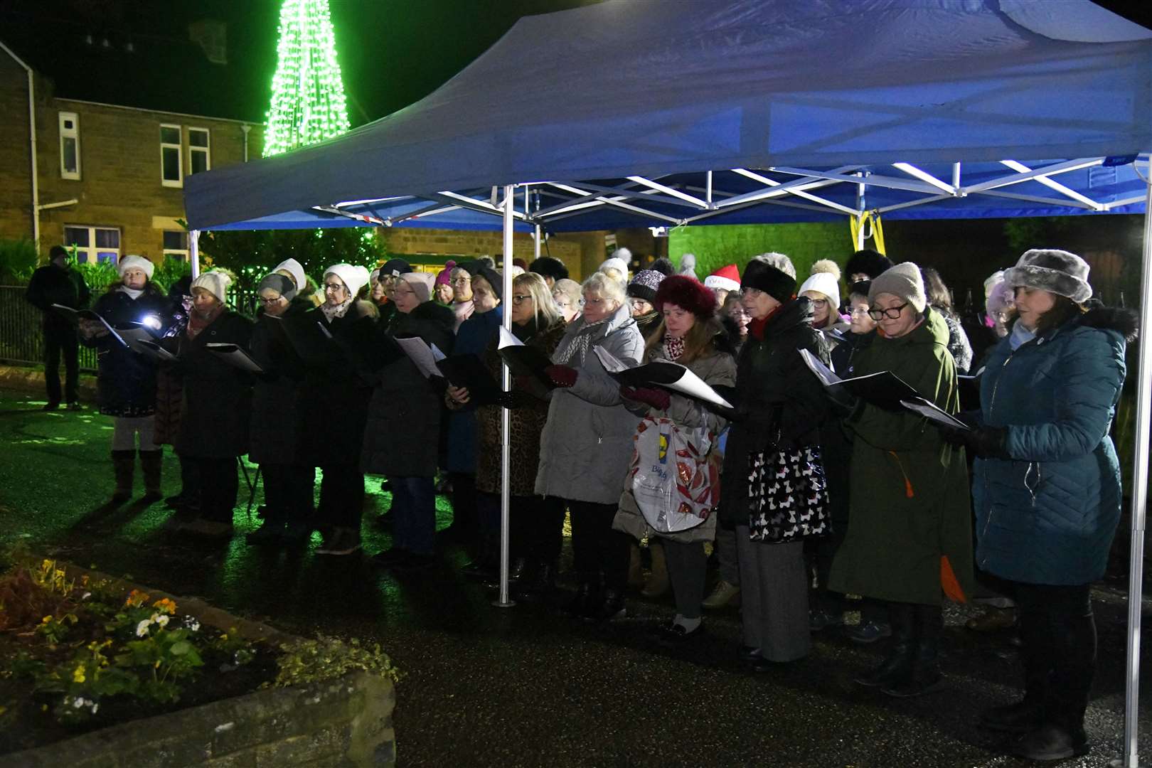 Buckie and District Community Choir will once again lead the singing. Picture: Beth Taylor
