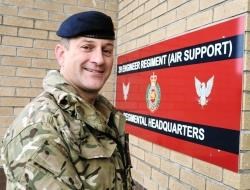 Lt Col Andy Sturrock says 39 Engineer Regiment (Air Support) has settled well in Moray.