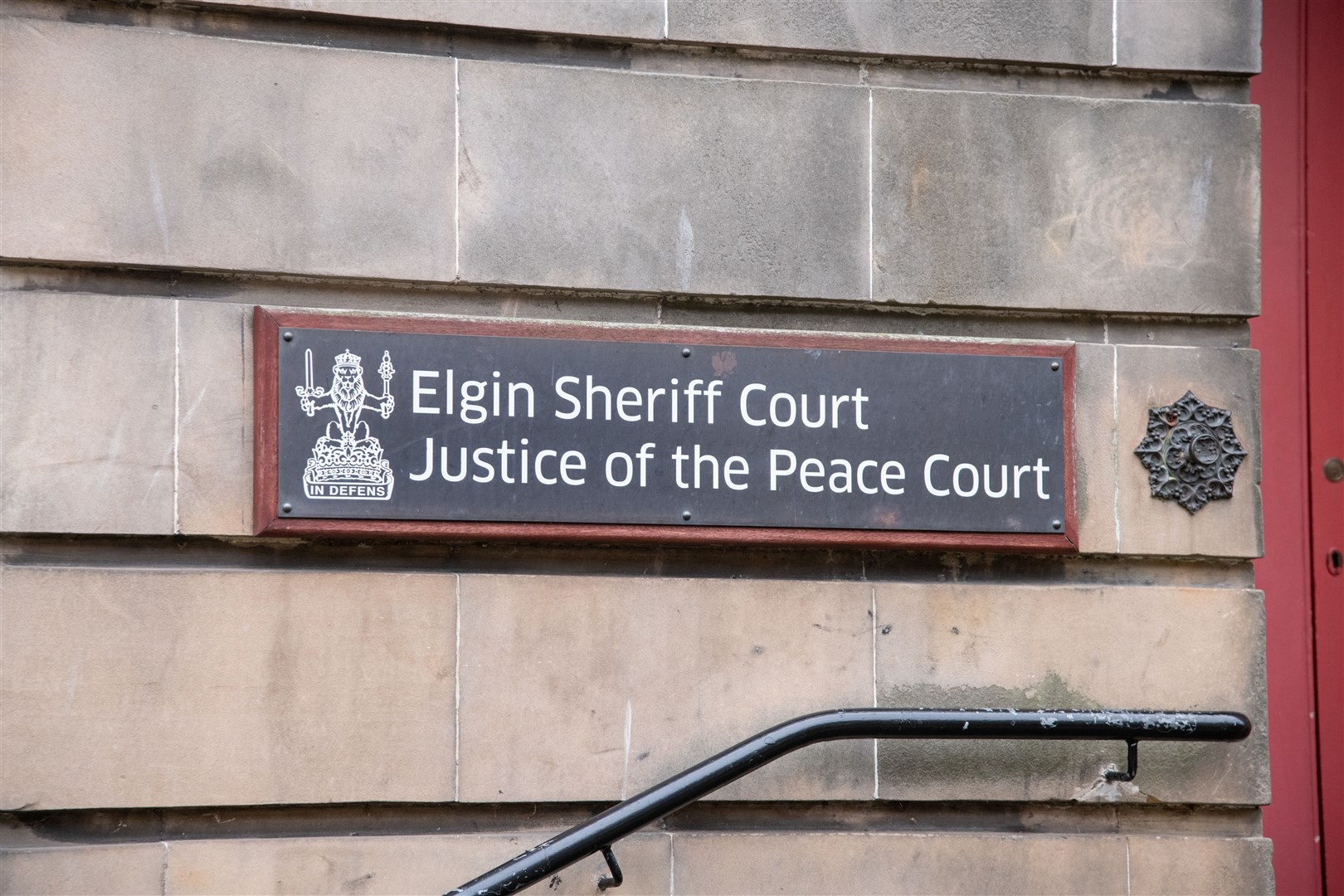 Elgin Sheriff Court and Justice of the Peace Court. Picture: Daniel Forsyth