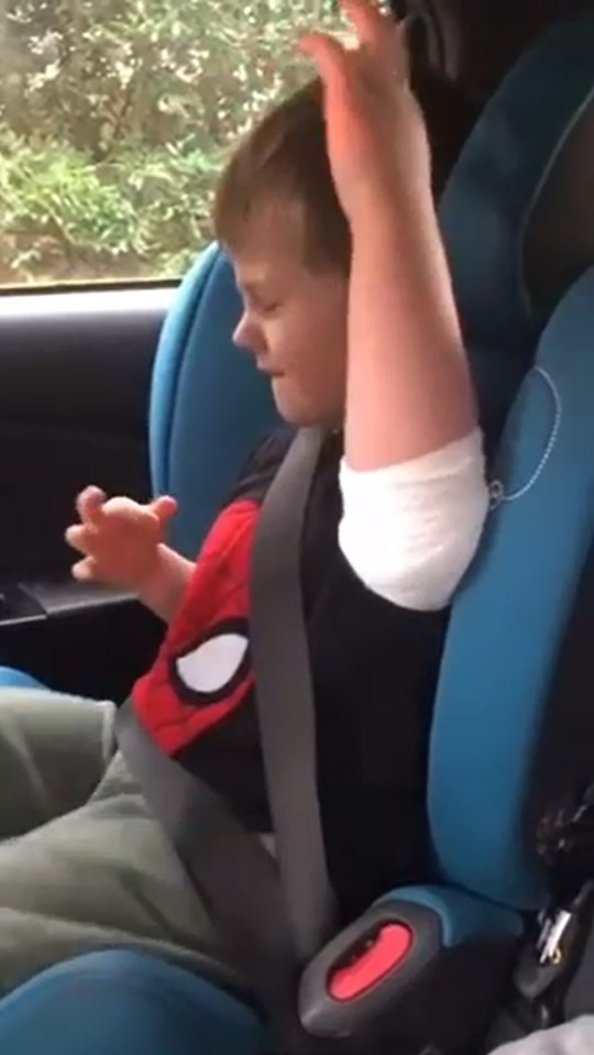 Billy was playing air guitar to Queen on his way home from chemotherapy (Ellie Thompson)