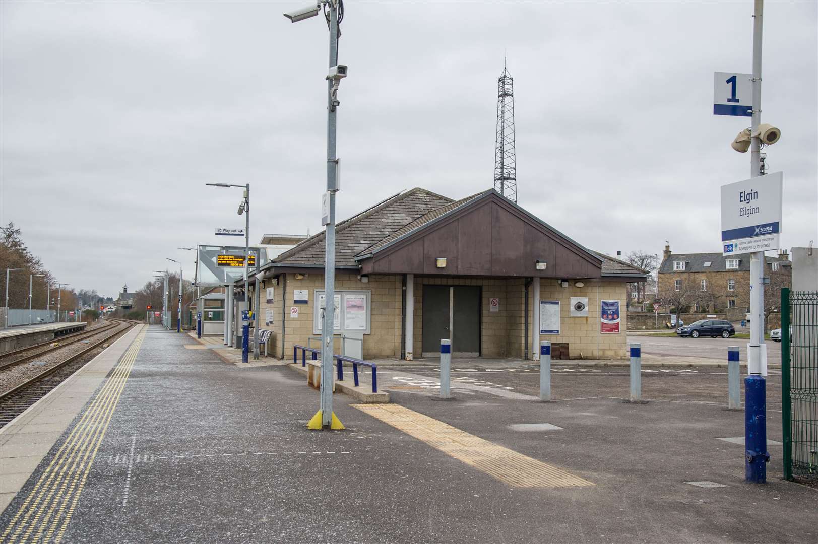 Elgin railway station.Picture: Becky Saunderson