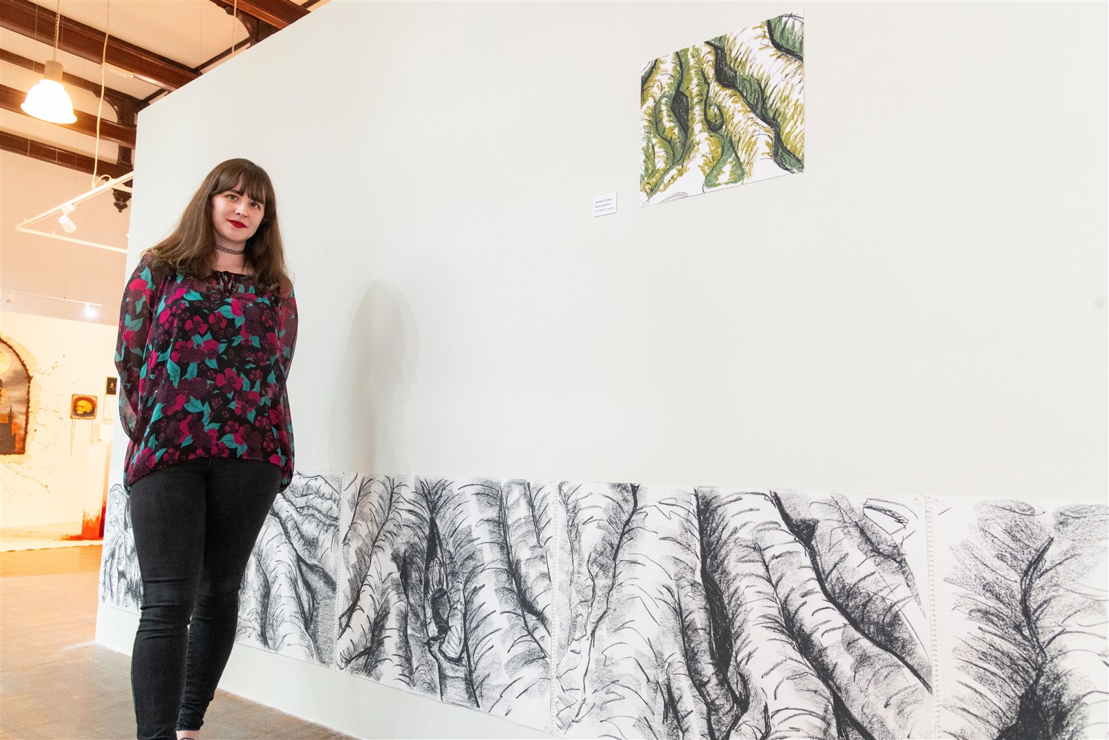 Rach Goodison is very excited to showcase her work. Picture: Beth Taylor