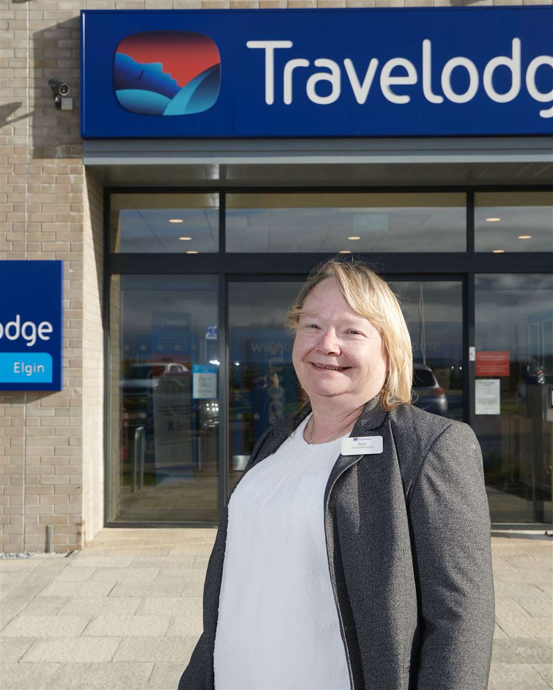 Travelodge Elgin hotel manager Ann Howie.