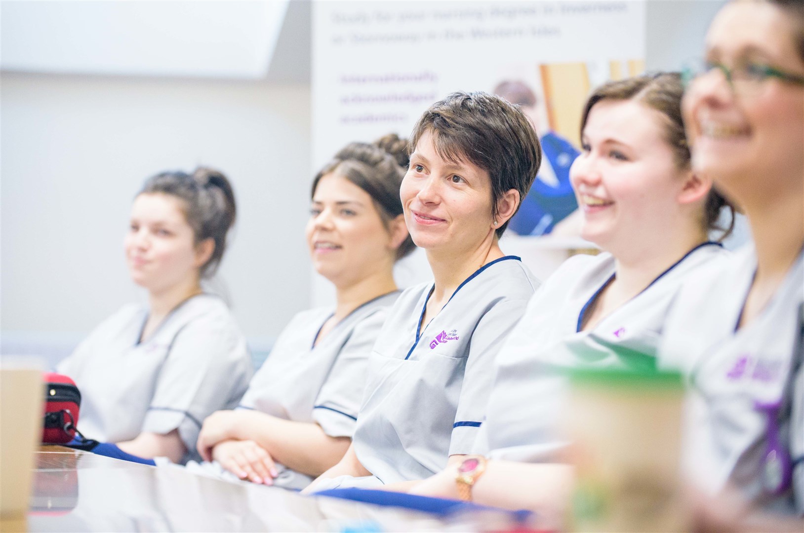 More than 120 UHI nursing and midwifery students have started their final placements early to help bolster the NHS workforce.