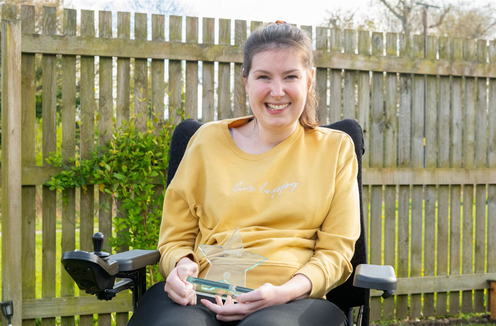 Fundraiser of the Year winner was Lucy Lintott-Smith.Moray and Banffshire Hero Awards 2024.Picture: Beth Taylor