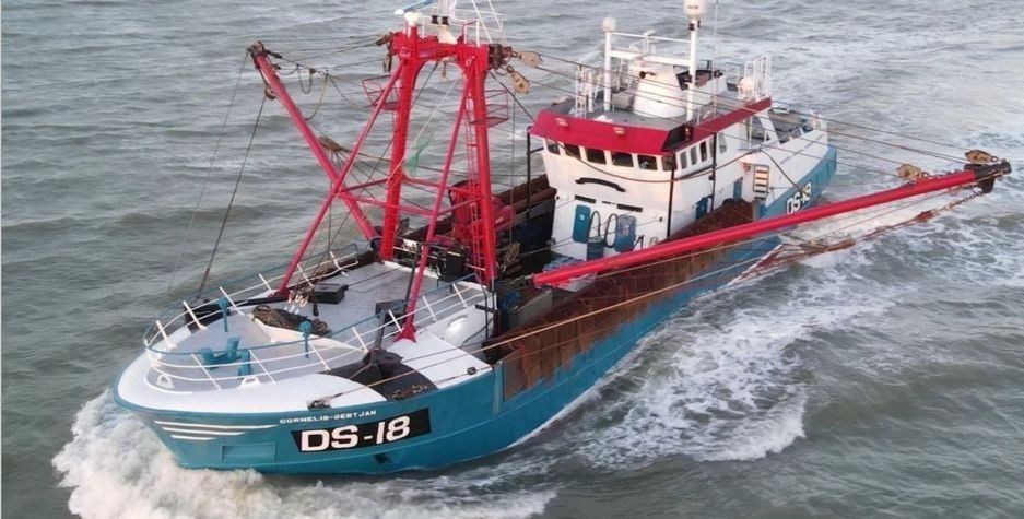 French authorities say the trawler won't be released until the fine is paid.