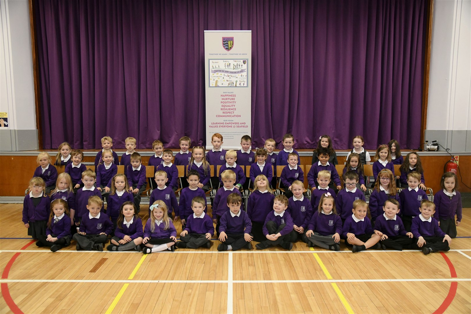 Seafield Primary School Primary One photo 2022..Northern Scot PR1 Supplement...Picture: Beth Taylor.