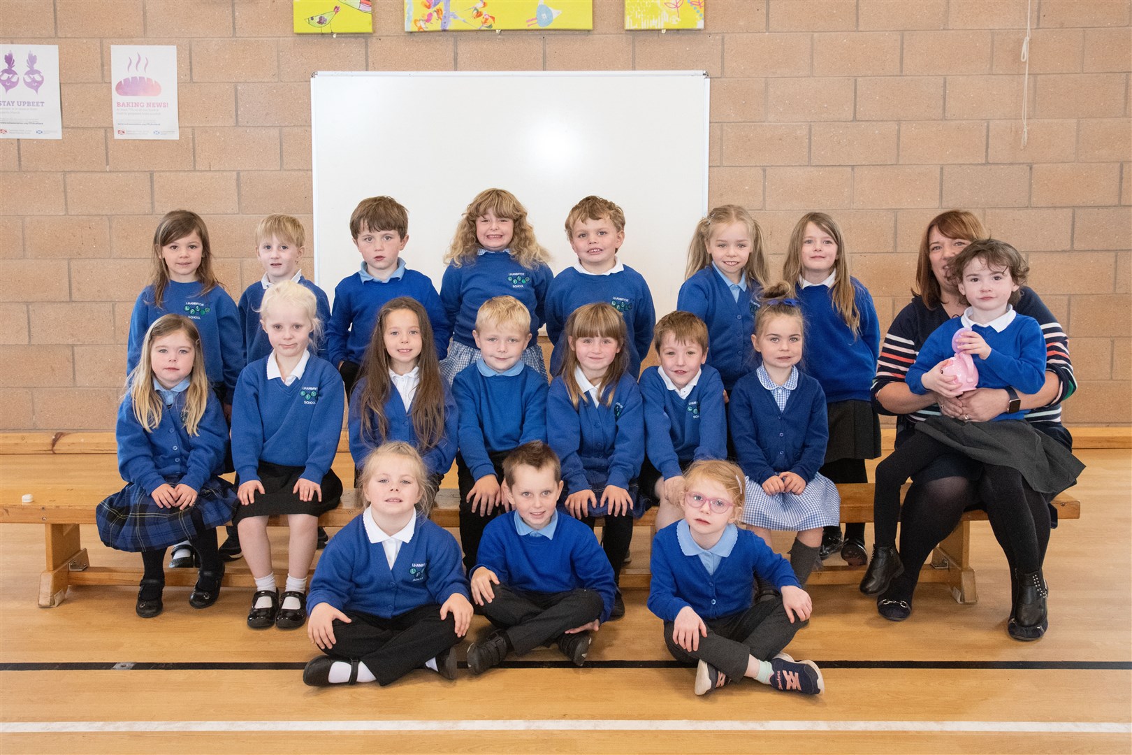 Lhanbryde Primary School Primary One photo 2022..Northern Scot PR1 Supplement...Picture: Daniel Forsyth.