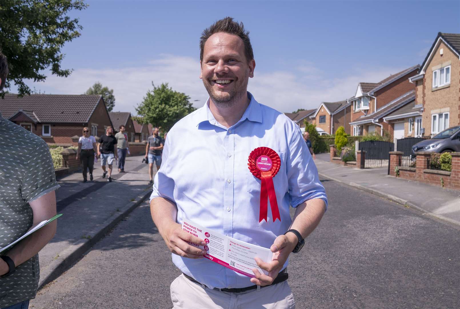 Simon Lightwood has become Wakefield’s new MP (Danny Lawson/PA)