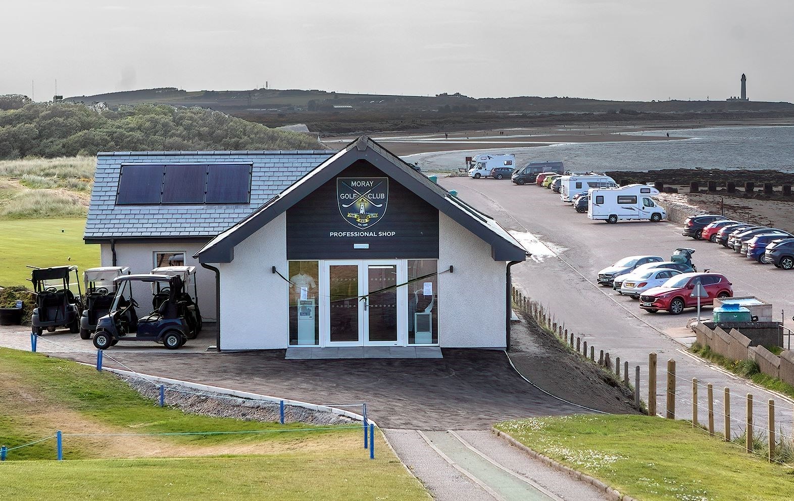 The new pro shop at Moray Golf Club. Picture: John MacGregor