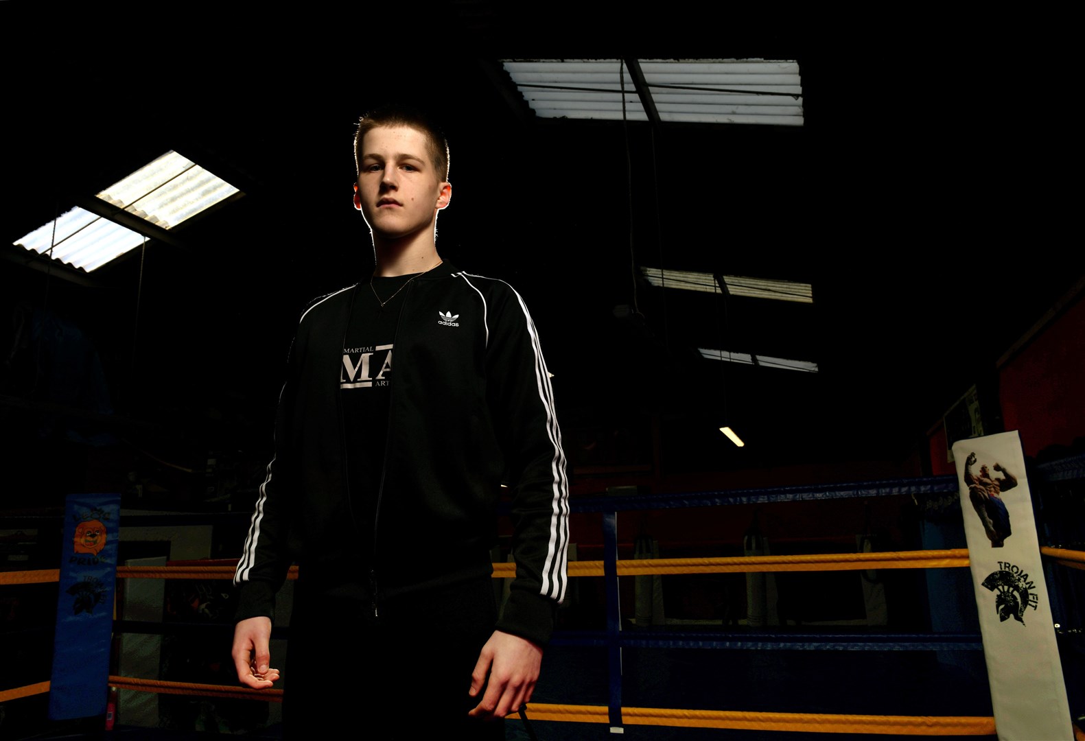 Charleston Academy's Bastian Bernhard has joined the national wrestling pathway programme. Picture: James Mackenzie