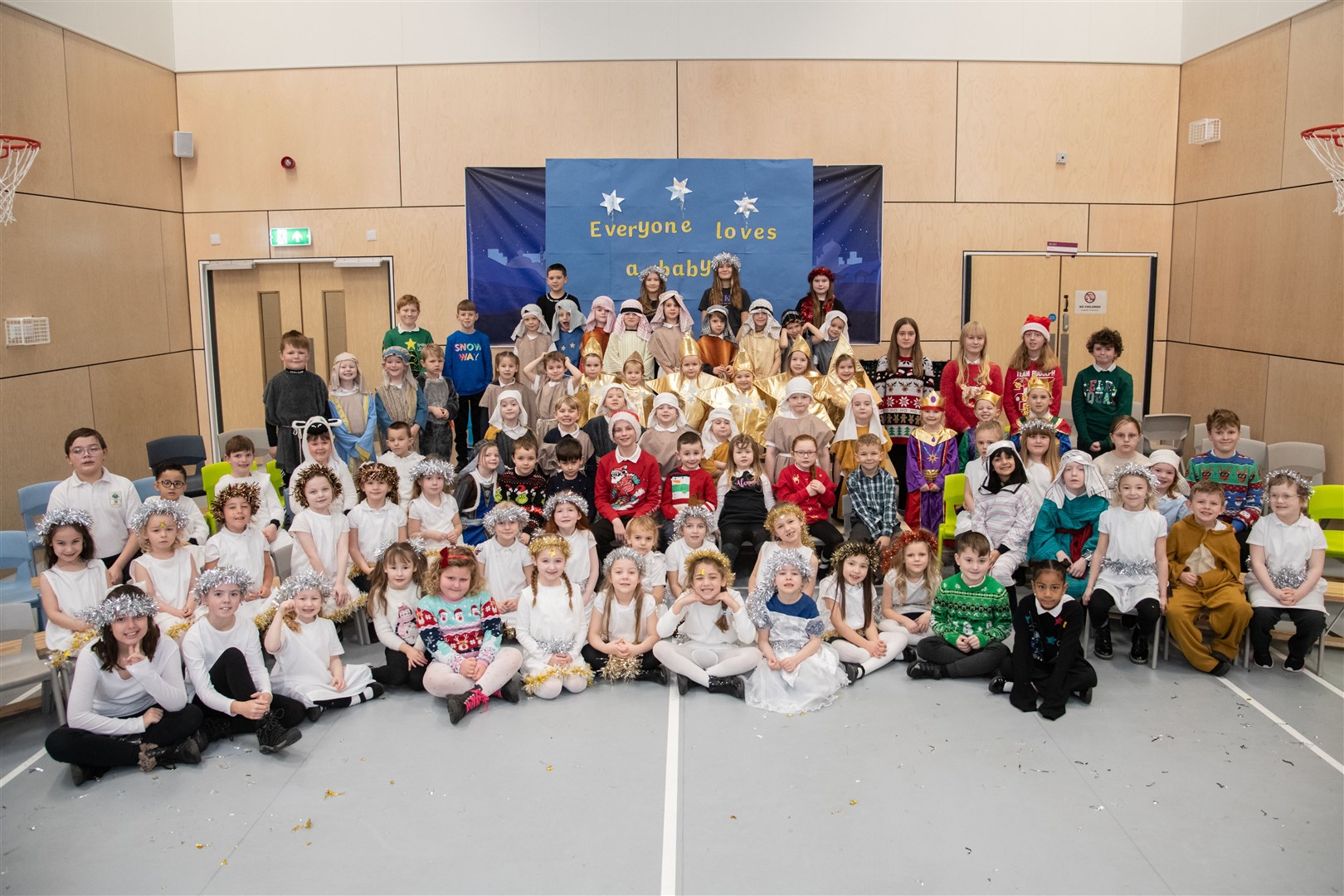 Elgin's Linkwood Primary School present their Christmas Nativity. Picture: Daniel Forsyth..