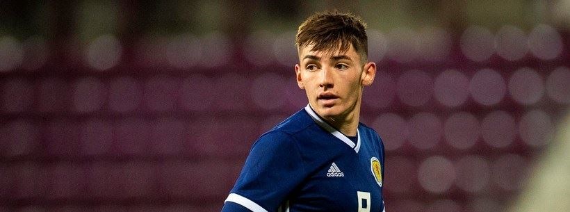 Scotland star Billy Gilmour has tested positive for Covid-19. Photo by Ross MacDonald / SNS Group