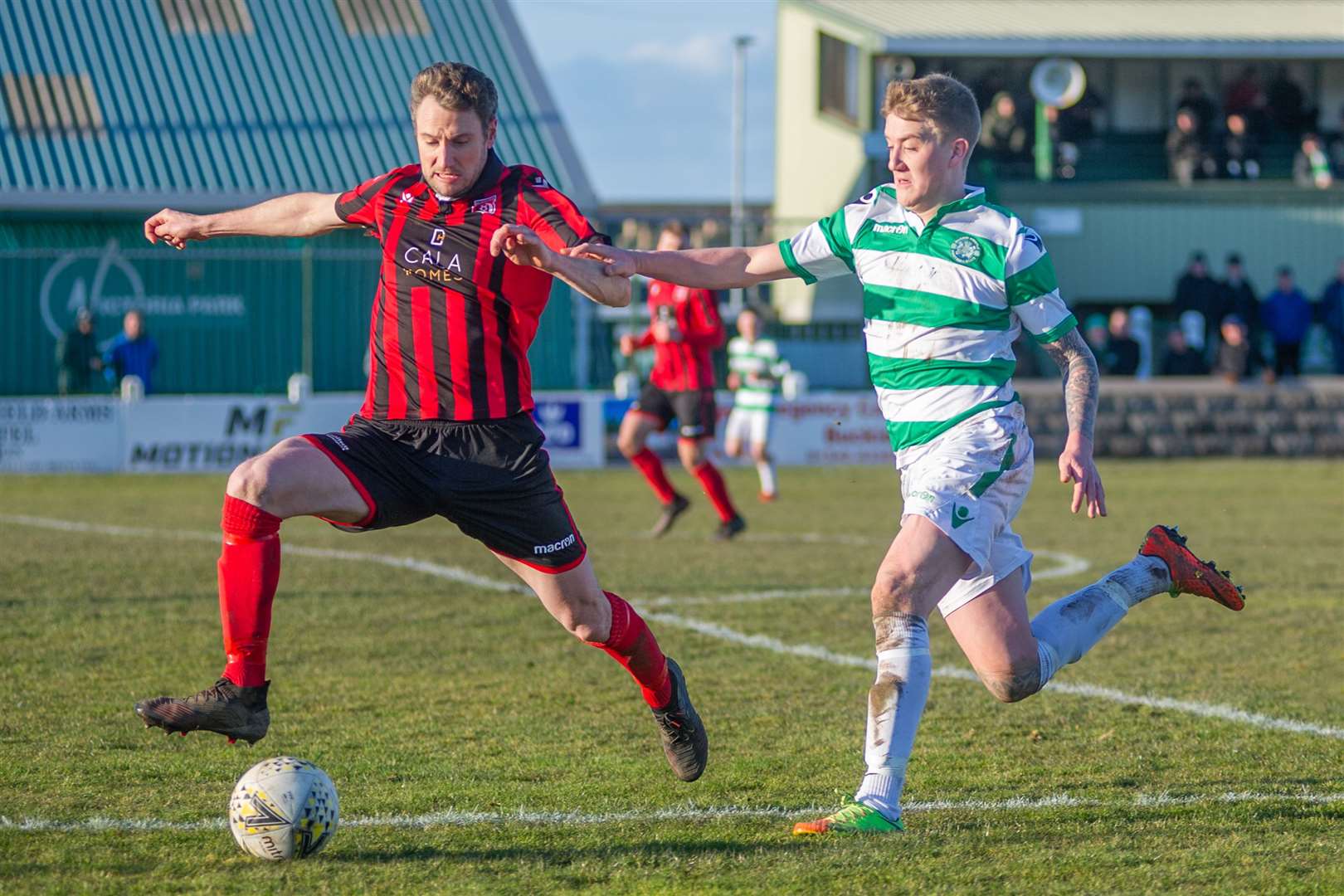 Buckie Thistle will host Inverurie Locos in February in a battle to reach the League Cup semis. Picture: Daniel Forsyth..