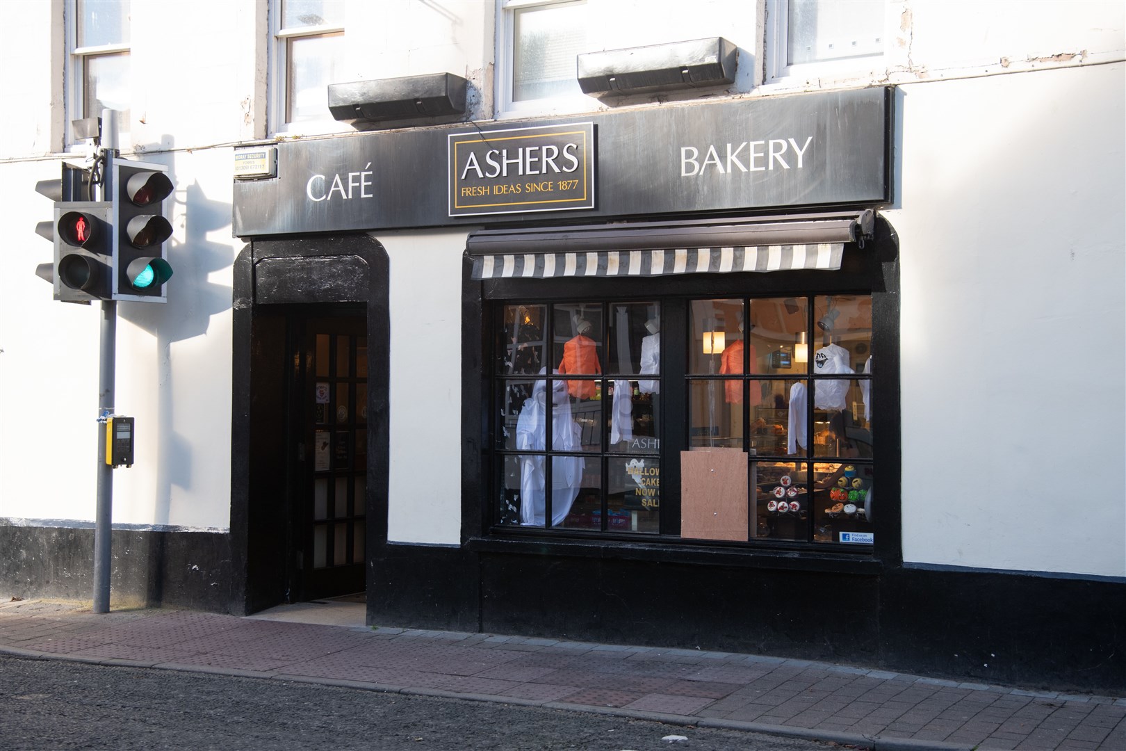 Ashers Bakery on Forres High Street. Picture: Daniel Forsyth