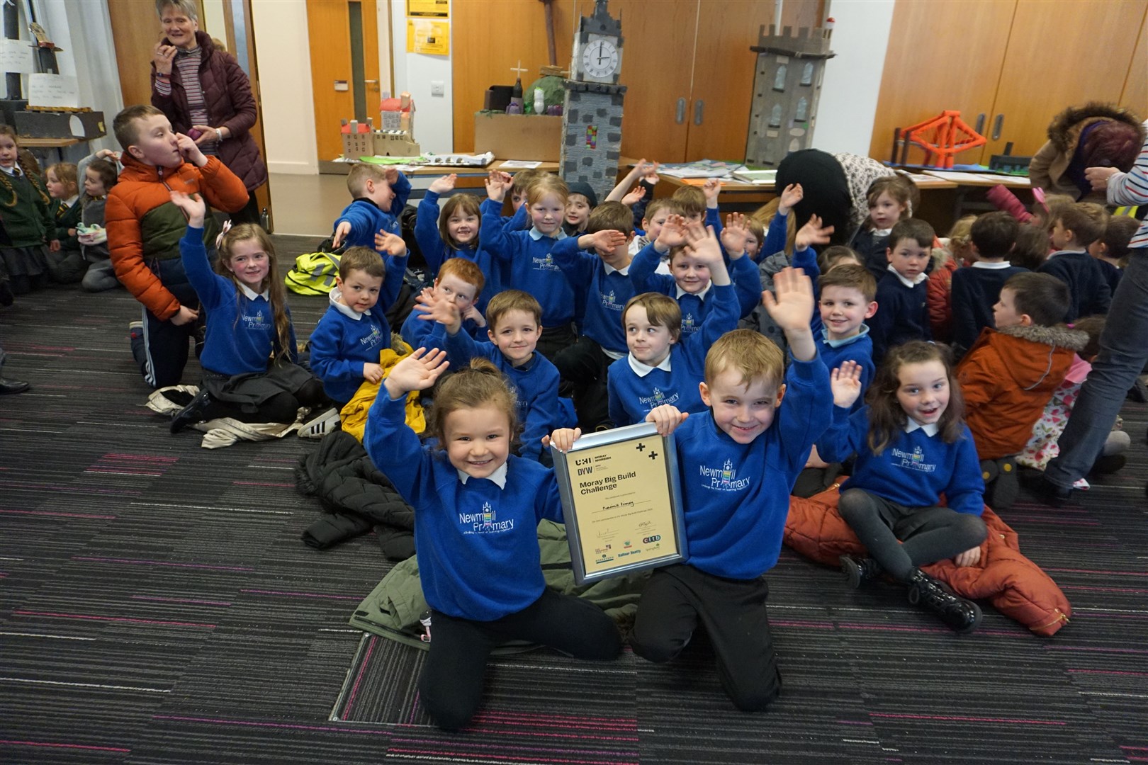 Primary schools and ASN departments across Moray have been participating in theMoray Big Build Challenge.