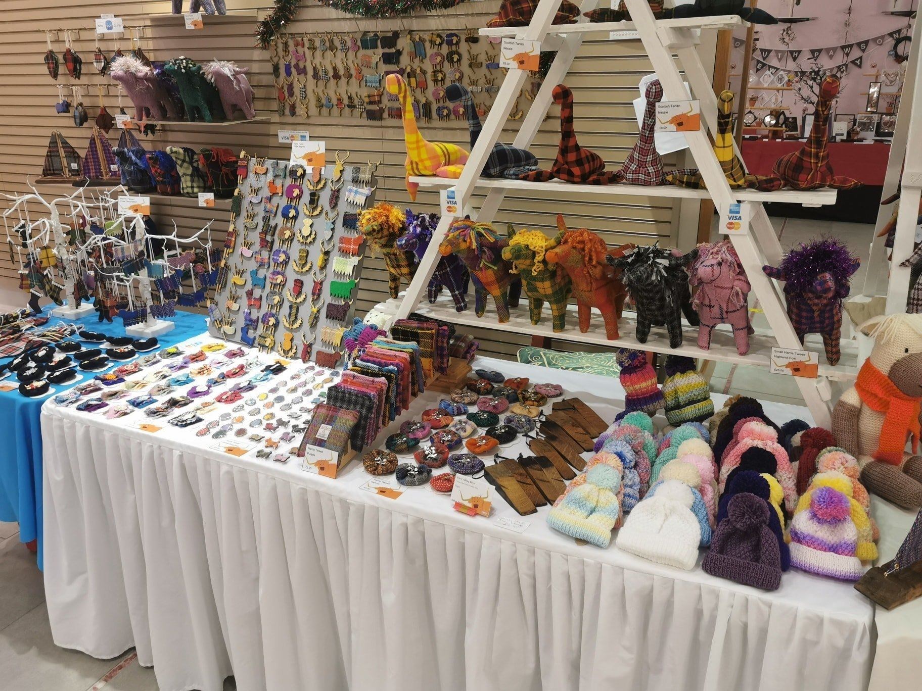 Just some of the crafts available at the fair.