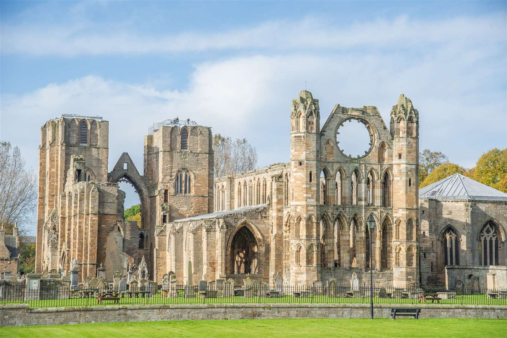 Many Moray locals believe Elgin to be a city due to Elgin Cathedral. Picture: Daniel Forsyth