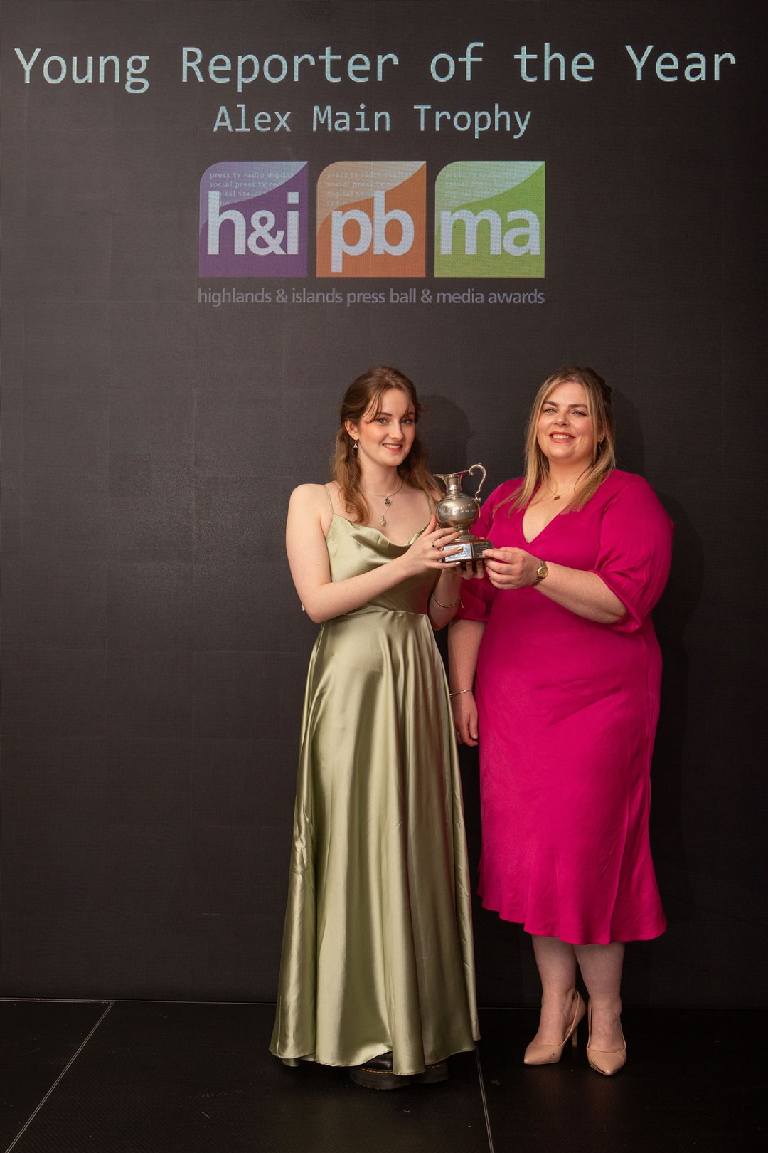 Iona MacDonald won young journalist of the year. Picture: Alison Gilbert