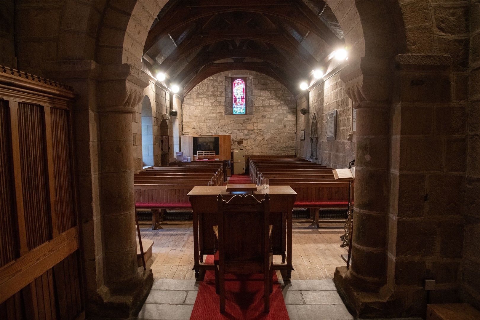 Birnie Church will cease its Sunday Services on November 19. Picture: Daniel Forsyth.