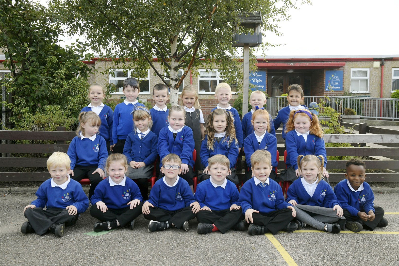 New Elgin Primary School Primary One photo 2022..Northern Scot PR1 Supplement...Picture: Beth Taylor.
