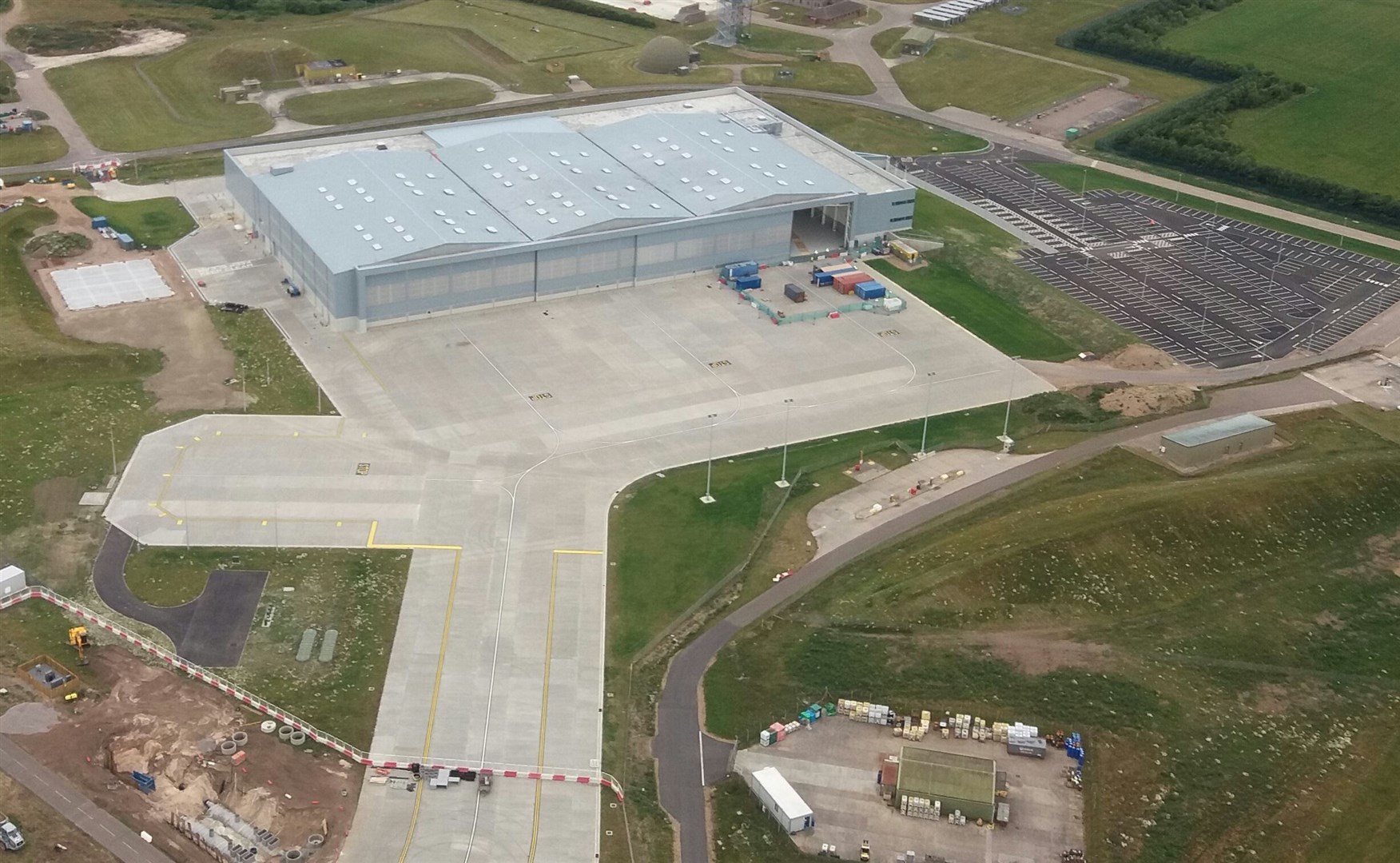 The 33,000 square metre facility will be home to nine Poseidon aircraft.