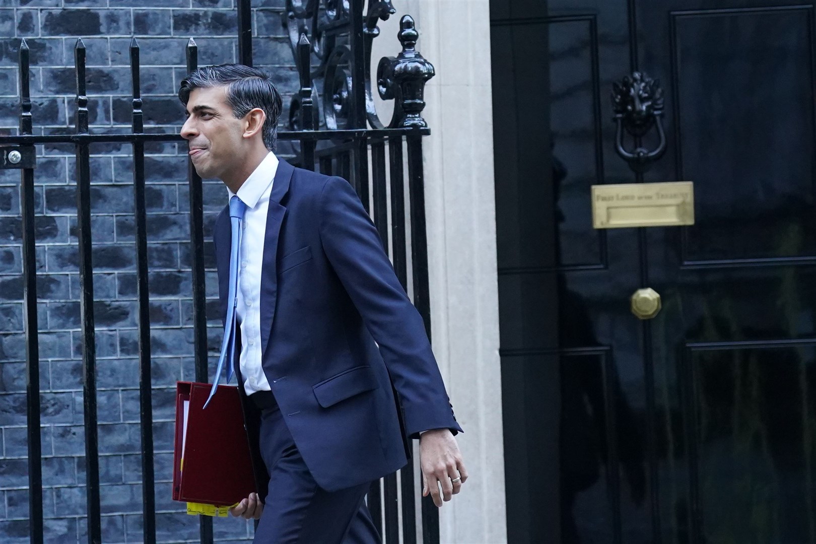Rishi Sunak has announced that blanket legislation to exonerate subpostmasters convicted in England and Wales will be introduced within weeks (Stefan Rousseau/PA)