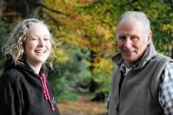 Laura Russell and Eric Marriott are encouraging more people to use the woods