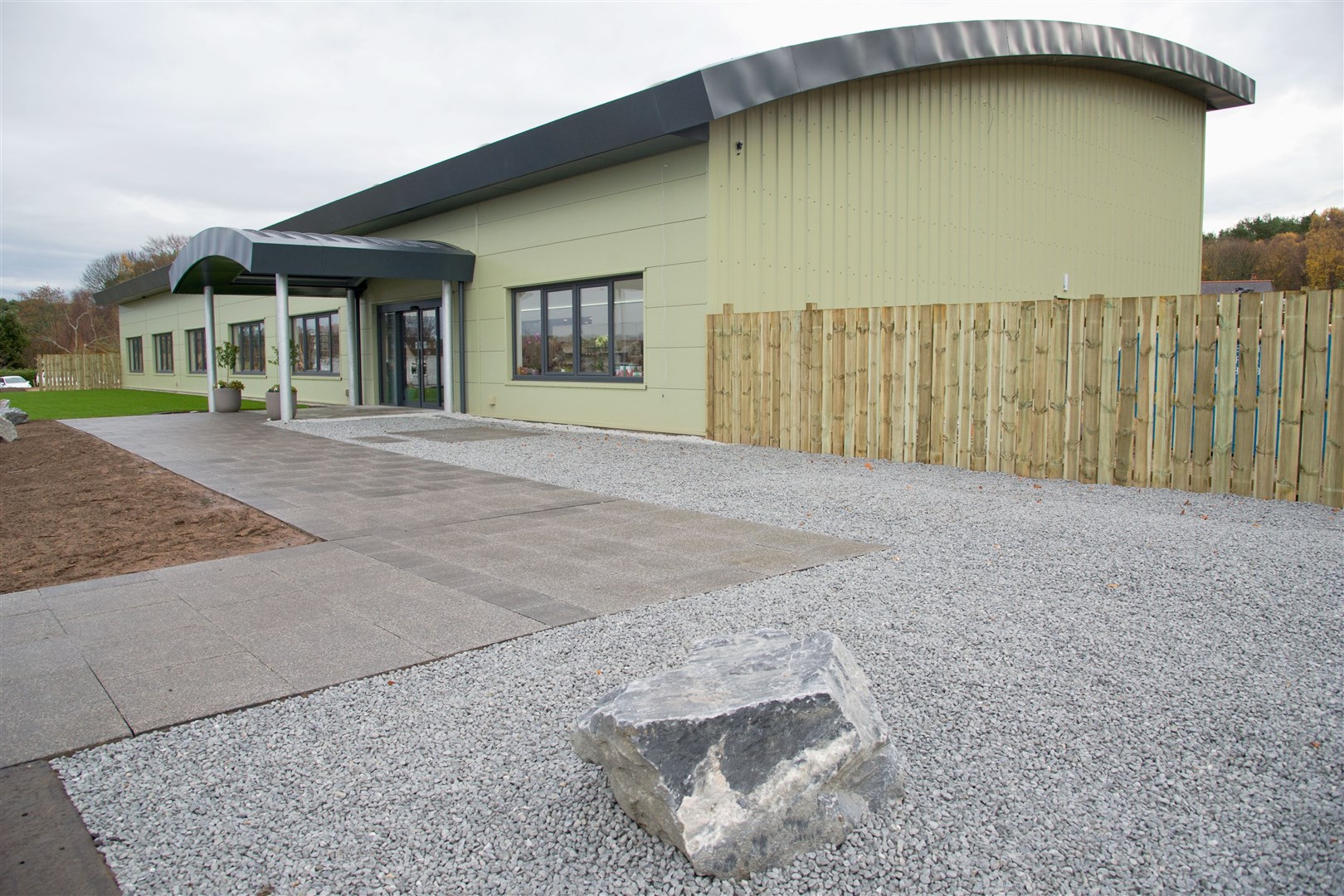 The new Threaplands garden centre which was built in 2018. Picture: Daniel Forsyth