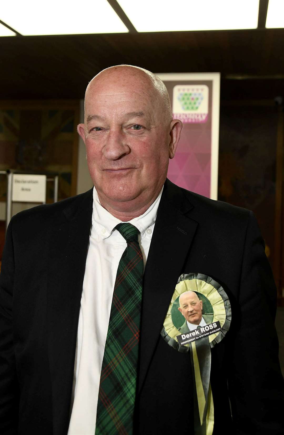 Derek Ross...Moray Council Local Election May 2022...Picture: Becky Saunderson..