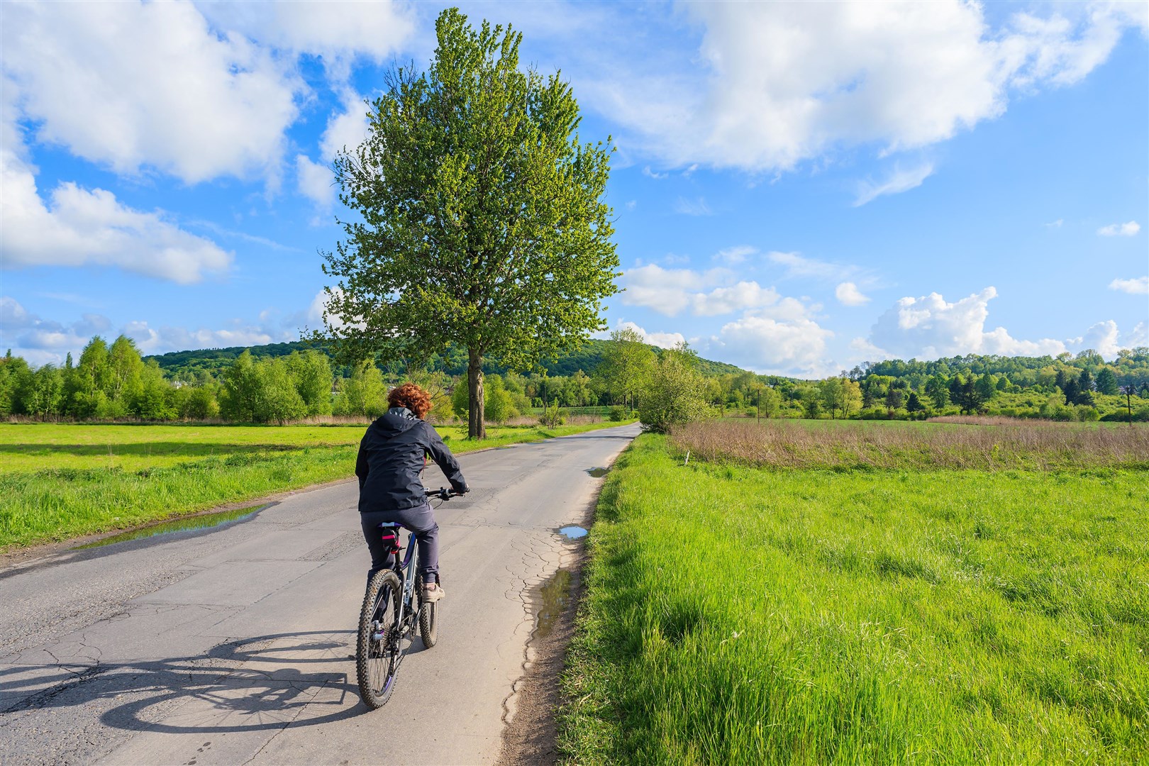The NHS recommends adults should should do at least 150 minutes of moderate-intensity physical activity, such as cycling, throughout the week (Alamy/PA)