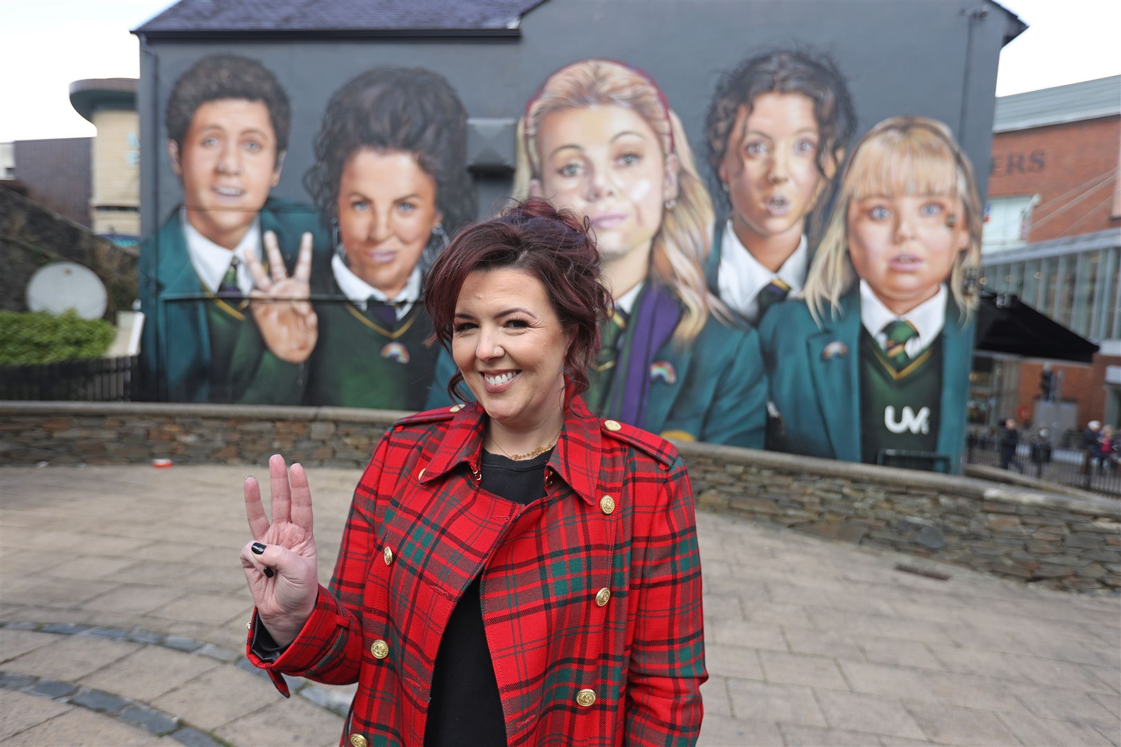 Writer Lisa McGee created the hit comedy drama Derry Girls (Liam McBurney/PA)