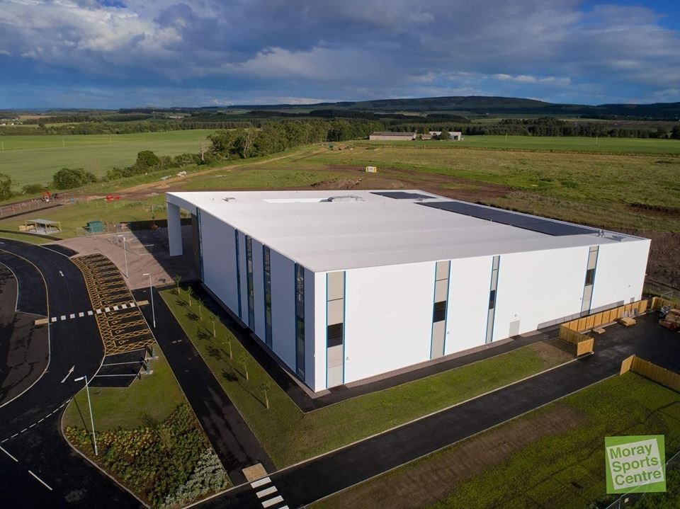 The first phase of Moray Sports Centre in Elgin opens on July 1. Photo: Rotorworx