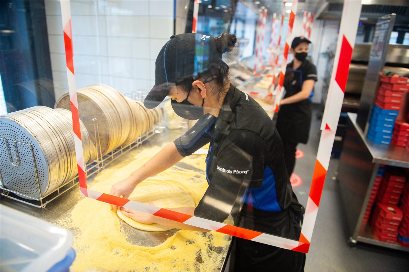 Domino’s spent £9 million upgrading stores to become Covid-secure (Domino’s/PA)